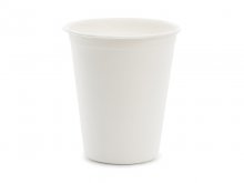 Ekologiški puodeliai, balti (6vnt./250ml)